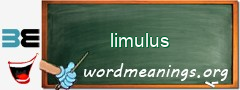 WordMeaning blackboard for limulus